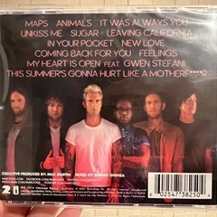 maroon5    CDの画像
