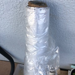 養生するやつ？クリアビニールの画像