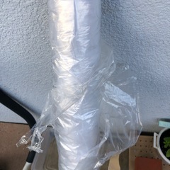 養生するやつ？クリアビニールの画像