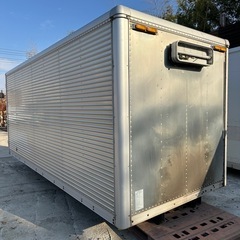 中古アルミコンテナの画像