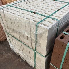 白煉瓦　レンガ　L232×W70×H75　1個～5616個程度の画像