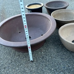 盆栽鉢セット　使いやすいサイズの6点まとめの画像