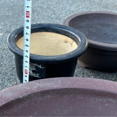 盆栽鉢セット　使いやすいサイズの6点まとめの画像