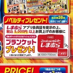 新品未開封　しまむら　ブランケットの画像