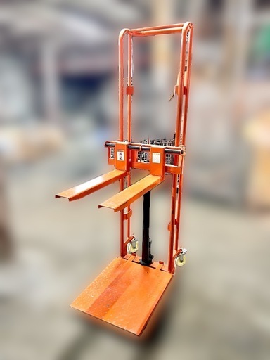 【直接引取限定】 パワーリフター 手動式 足踏み式 中古美品 実動品