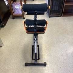 イ2512-021 ALINCO イージーエクサ エクササイズ ベンチ ブラック オレンジ キズ汚れ有りの画像