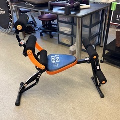 イ2512-021 ALINCO イージーエクサ エクササイズ ベンチ ブラック オレンジ キズ汚れ有りの画像