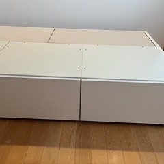 収納付きシングルベッドの画像