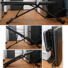 ♪BARWING/バーウィング 折りたたみ トレーニングベンチ インクライン デクライン 札幌♪の画像