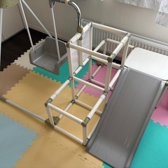 ジャングル 子供用 ヤトミ スライダージム ブランコ付きDXの画像