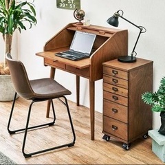 【2脚セット】ダイニングチェア ダークブラウン 腰掛け 椅子の画像