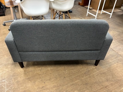 美品・グレーの2人がけソファー（商品番号14702） (ユーミーリサイクル