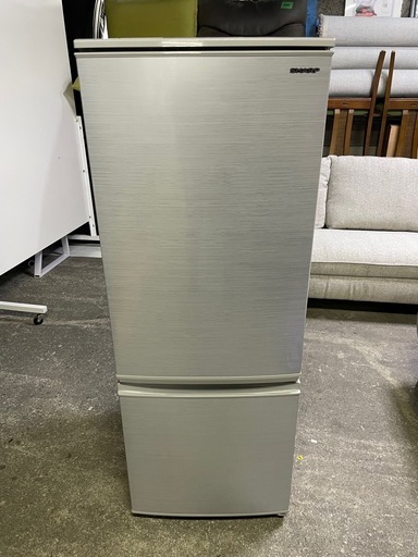 2ドア冷蔵庫　2019年　美品