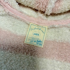 ジェラートピケ★ベビーポンチョ70-80cmの画像