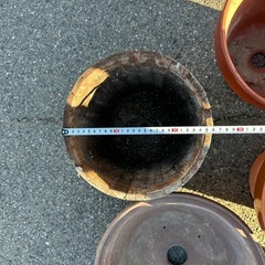 植木鉢セット　使いやすいサイズの7点まとめの画像