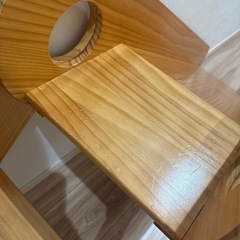 木製滑り台の画像