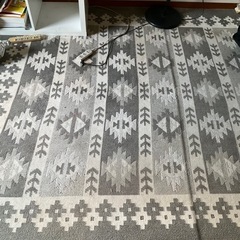 　中古のカーペット　の画像