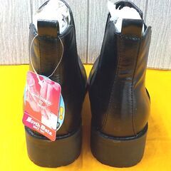 未使用 North Date ショートブーツ 25.0cm ブラック 3Ｅ 軽量 冬道 レディース 冬靴 西岡店の画像