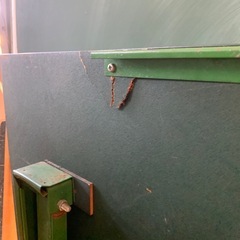 【譲ります】折りたたみ式 卓球台／キャスター付き（中古） の画像