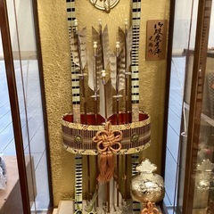 破魔弓飾り【町田市再生家具】1203の画像