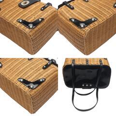 ケイトスペード PXRU0381 ハンドバッグ ブラウン  Kate Spade バスケットの画像