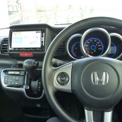 Nボックスカスタム ２６年式 走行84000㎞ フルセグＴＶナビ付き、の画像