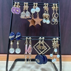 ハンドメイド　イヤリングの画像