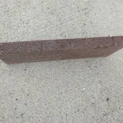 貼りレンガ　スライスレンガ　茶色　228mm×75mm×20mm　1枚～2400枚程度の画像