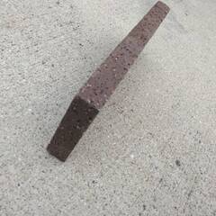 貼りレンガ　スライスレンガ　茶色　228mm×75mm×20mm　1枚～2400枚程度の画像