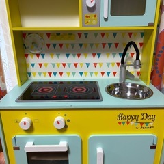 【お取引中です】　おままごと　キッチン　カートの画像