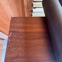 セミダブルベットフレーム　無印良品の画像