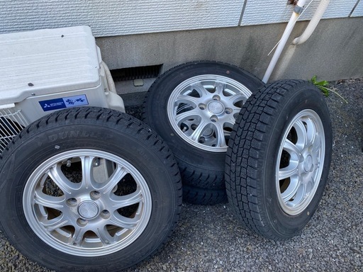 軽自動車用・スタッドレスタイヤ・DUNLOP winter MAX 145/80/13
