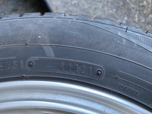 軽自動車用・スタッドレスタイヤ・DUNLOP winter MAX 145/80/13
