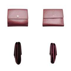 ルイヴィトン M65126  二つ折り財布 バイオレット  LOUIS VUITTON ポルトフォイユ･エリーズ モノグラムマットの画像