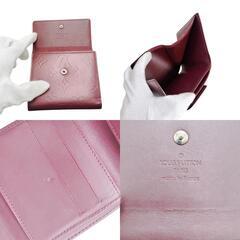 ルイヴィトン M65126  二つ折り財布 バイオレット  LOUIS VUITTON ポルトフォイユ･エリーズ モノグラムマットの画像