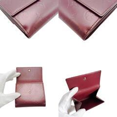 ルイヴィトン M65126  二つ折り財布 バイオレット  LOUIS VUITTON ポルトフォイユ･エリーズ モノグラムマットの画像