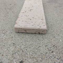 貼りレンガ　スライスレンガ　白色　229mm×74mm×13mm～17mm　1枚～459枚程度の画像