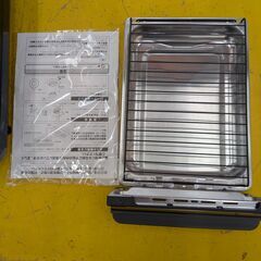 【水無し片面焼きグリル】ガステーブル ガスレンジ Rinnai リンナイ ET67BKL 2024年製 調理家電　LPガス 取扱説明書付き：グレーの画像