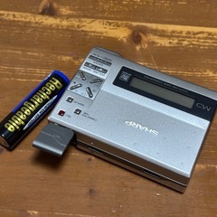 MDポータブルレコーダー◾️MD-MS200中古の画像
