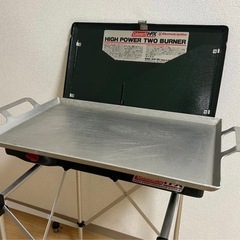 コールマン　ツーバーナー　コンロ　キャンプの画像