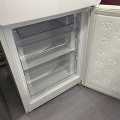 冷蔵庫 148L 2021年 2ドア ハイアール JR-NF148B ホワイト 白 100Lクラス Haier 札幌市手稲区の画像