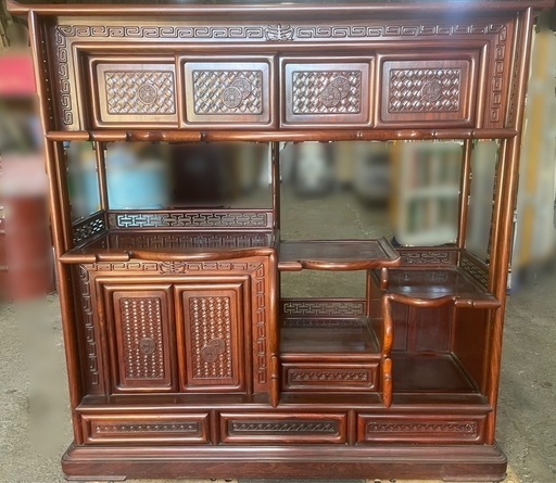 【お取引者様決定】茶箪笥 茶棚 飾り棚 タンス アンティーク レトロ 家具