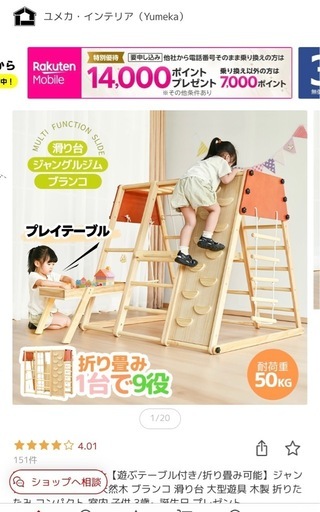 新品未使用　室内ジャングルジム