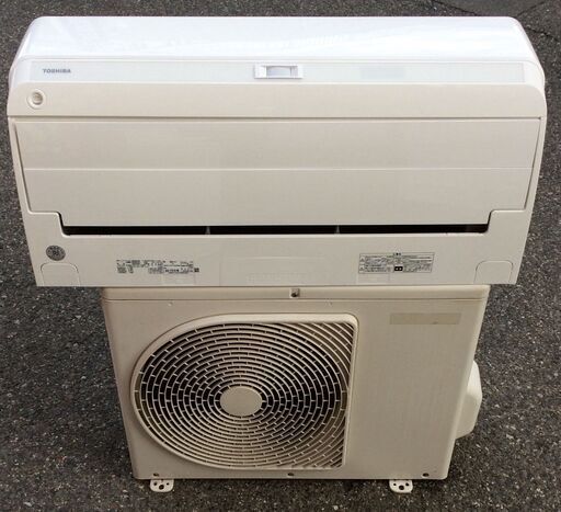 【RKGE-76 オ】特価！東芝/大清快/ルームエアコン/RAS-F221R/中古品/2020年製/主に6畳