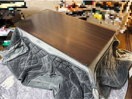 ソファに合うこたつ(HS23 120 MBR) こたつ布団付き！！