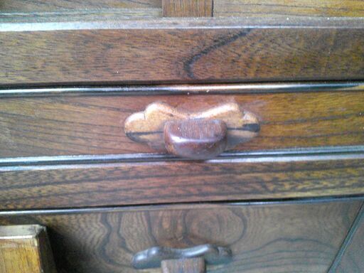 □昭和レトロ 水屋箪笥 コレクション アンティーク家具 和風食器ダンス □