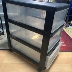 ●３段衣装ケース●収納ケース　中古の画像