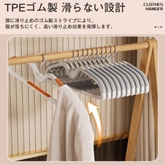 収納空間節約
ハンガー20本の画像