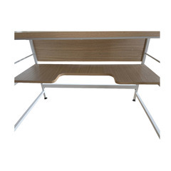 パソコンデスク 【100cm幅】 PCデスク オフィスデスク 省スペース 収納棚付 モニター台付き OAデスク 事務机 在宅ワーク テレワーク 学習机 学習デスク つくえ 勉強机 学習塾 ゲーミングデスク ナチュラル)の画像