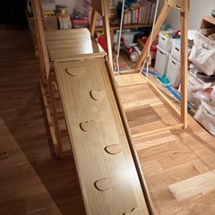 木製室内ジャングルジム！の画像